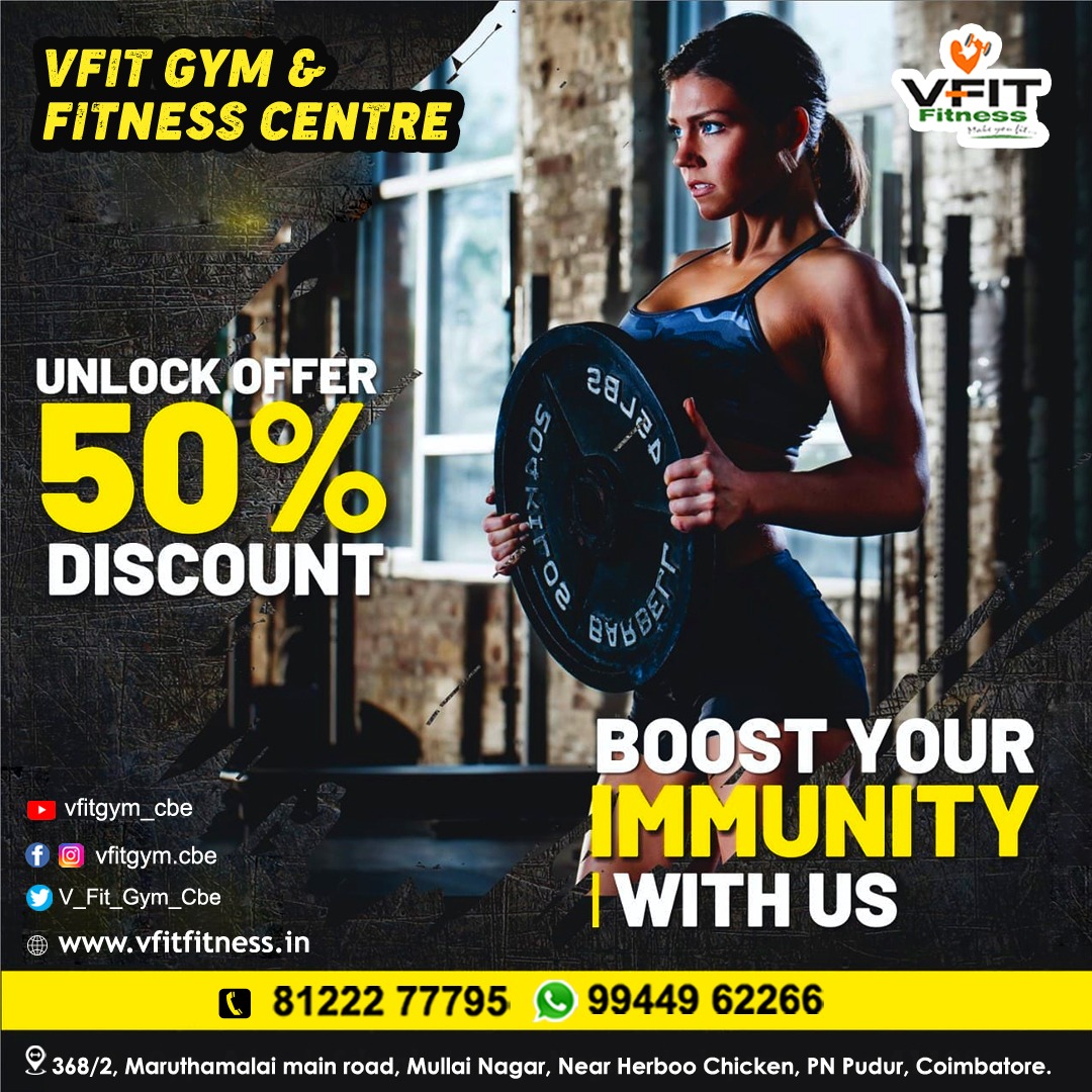 New Year Gym Offers 2025 from Vfit Gym