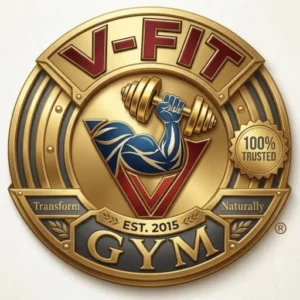 VFit Gym Logo - Premium Fitness Center in Coimbatore