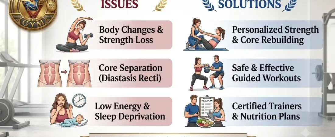 Safe Post-Delivery Weight Loss & Fitness at Vfit Gym, Vadavalli